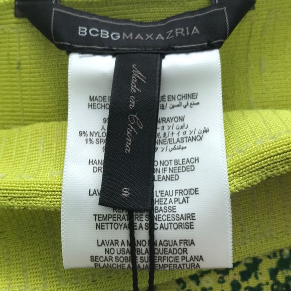 BCBG Max Azria Snake Skin Print Mini Skirt - Picture 6 of 8